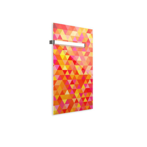 LAVA BATH DYL 2.0 Bathroom infrared heating panel with customer motif glass