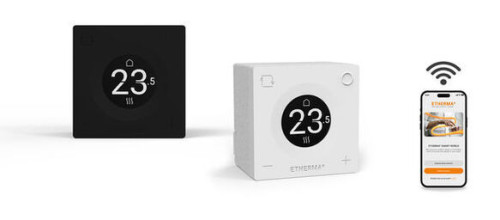 ETHERMA SMARTCUBE Smart Radio Thermostat with eINK Display