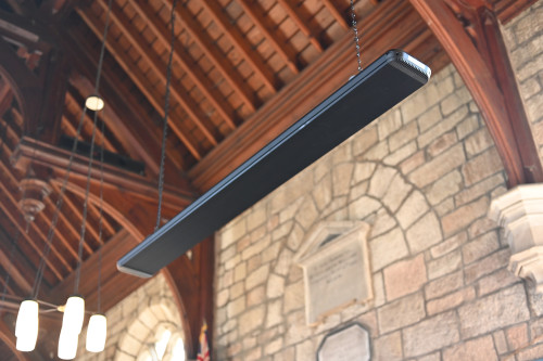 VIGILANCE Infrared panel heater, 2.4kW, IP55